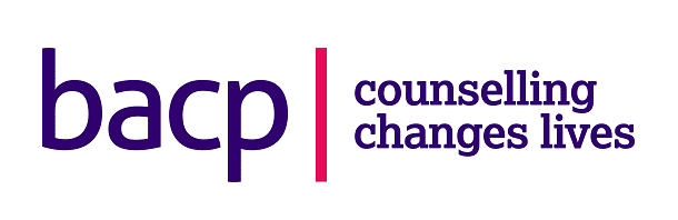 BACP logo: ‘counselling changes live’ on Harley Street Counselling Home Page
